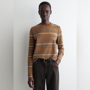 Cos Striped Long Sleeve Top